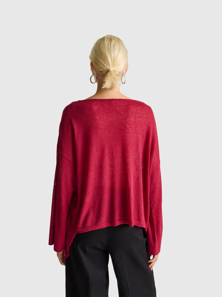 BOAT-NECK SWEAT.L/S Women image number 2